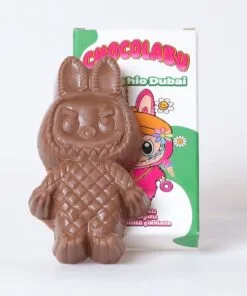 Labubu Figürlü Fıstık Ezmesi Dolgulu Çikolata
